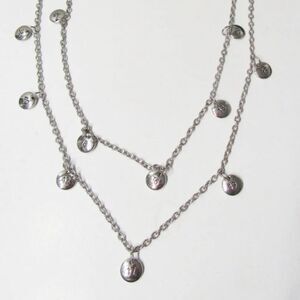 3/$30 🖤 Lia Sophia Jewelry Lucky Number Necklace in Silver NWOT